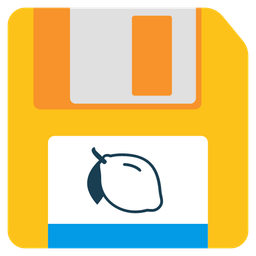 Floppy disk and Lemon