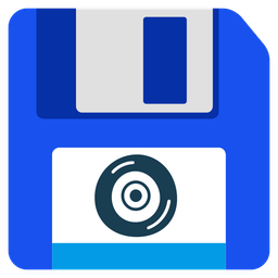 Floppy disk and Nazar amulet