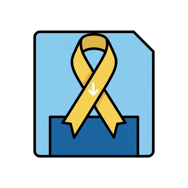 Floppy disk and Reminder ribbon