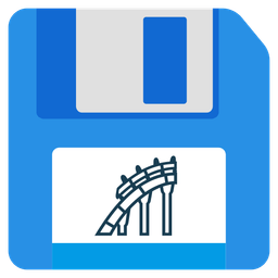 Floppy disk and Roller coaster