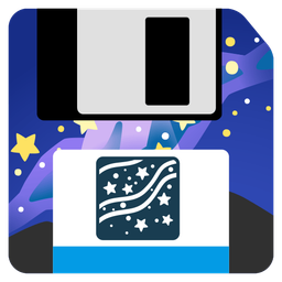 Floppy disk and Telescope