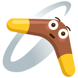 Flushed face and Boomerang