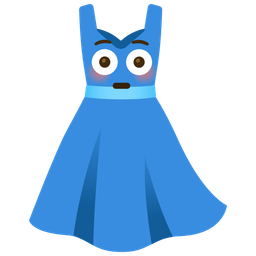 Flushed face and Dress