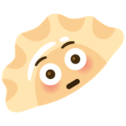 Flushed face and Dumpling