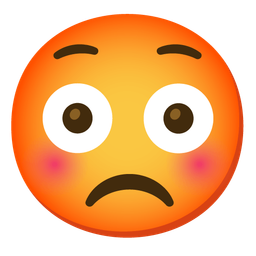 Flushed face and Enraged face