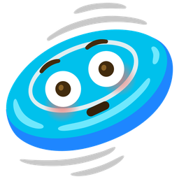 Flushed face and Flying disc