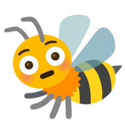 Flushed face and Honeybee