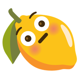 Flushed face and Lemon