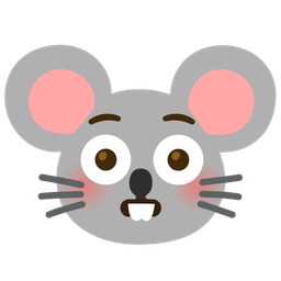 Flushed face and Mouse face