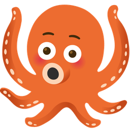 Flushed face and Octopus