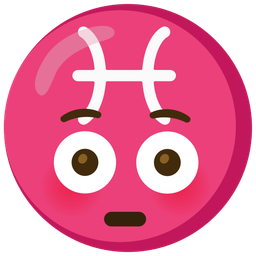 Flushed face and Pisces