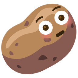 Flushed face and Potato