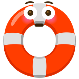 flushed face and ring buoy