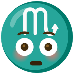 Flushed face and Scorpio