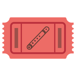 Flute and Admission tickets