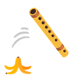 Flute and Banana