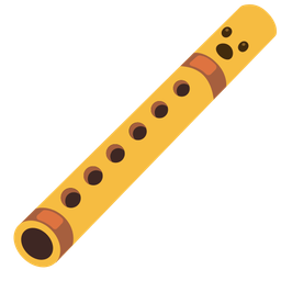 Flute and Face with open mouth