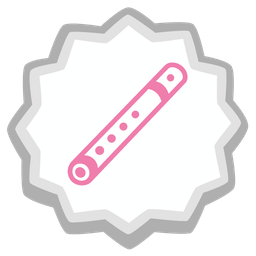 Flute and Fish cake with swirl