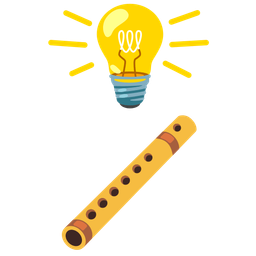 Flute and Light bulb