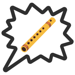 Flute and Right anger bubble