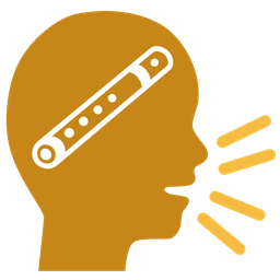 Flute and Speaking head