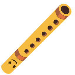 Flute and Upside-down face