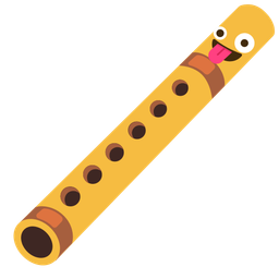 Flute and Zany face