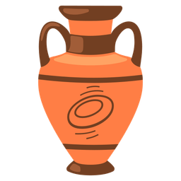 flying disc and amphora