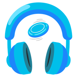 flying disc and headphone