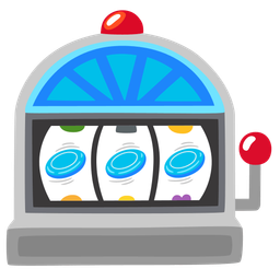 flying disc and slot machine