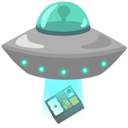 flying saucer and bento box