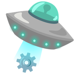 flying saucer and gear