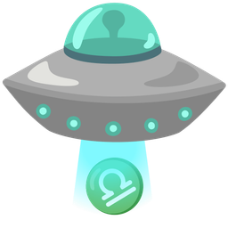 flying saucer and Libra