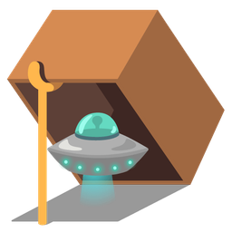 flying saucer and mouse trap