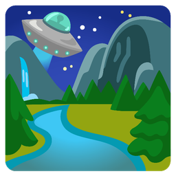 flying saucer and national park