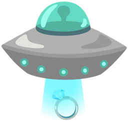 flying saucer and ring