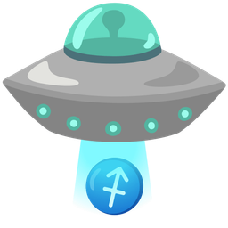 flying saucer and Sagittarius