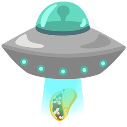 flying saucer and taco