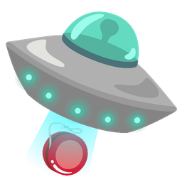 flying saucer and yo-yo