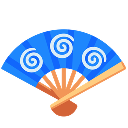 folding hand fan and cyclone