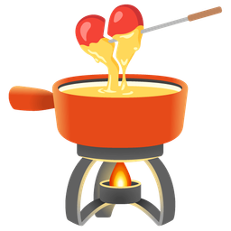 fondue and broken heart