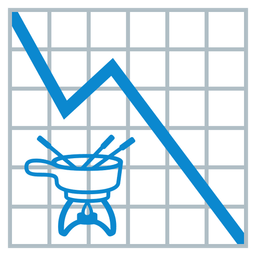 fondue and chart decreasing