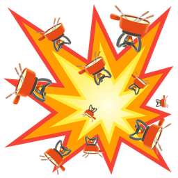 fondue and collision