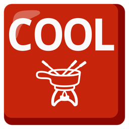 fondue and COOL button