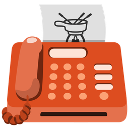 fondue and fax machine