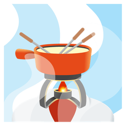 fondue and hot springs