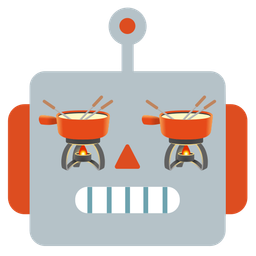 fondue and robot