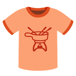 fondue and t-shirt