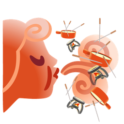 fondue and wind face