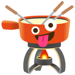 Fondue and Zany face